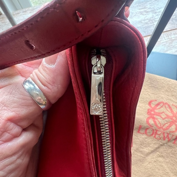 Loewe Vintage Nappa Lambskin Baquette Shoulder Bag - Picture 8 of 12